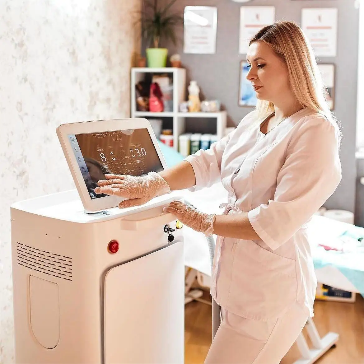 Permanent Laser Hair Removal Machine For Sale Depilation 3 Wave 755 808 1064nm Diode Laser Hair Removal Machine