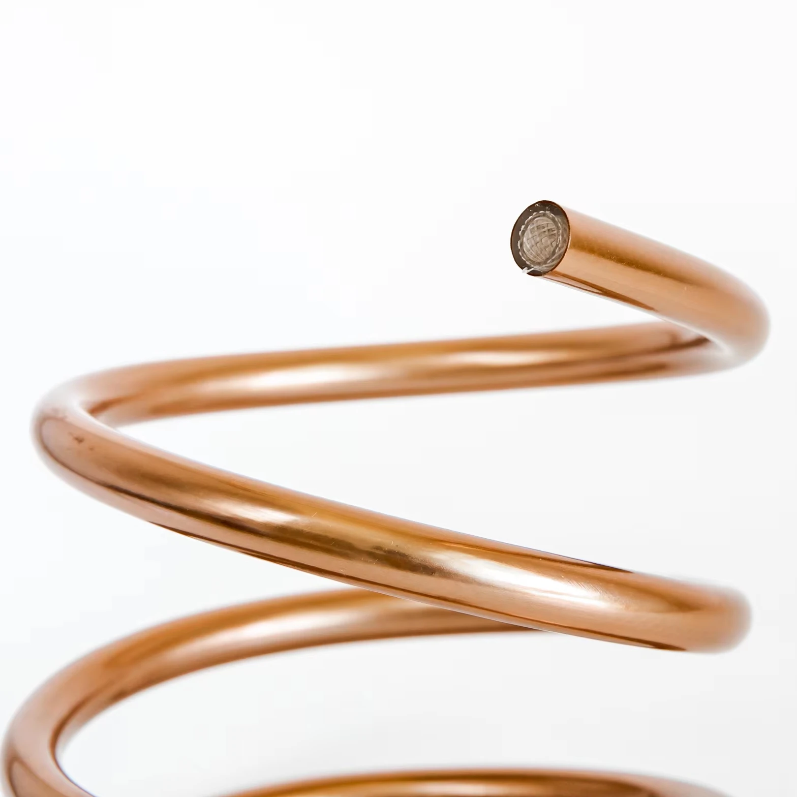 Rose Gold and Silver Powder Tube Embryo Plumbing Hoses Product