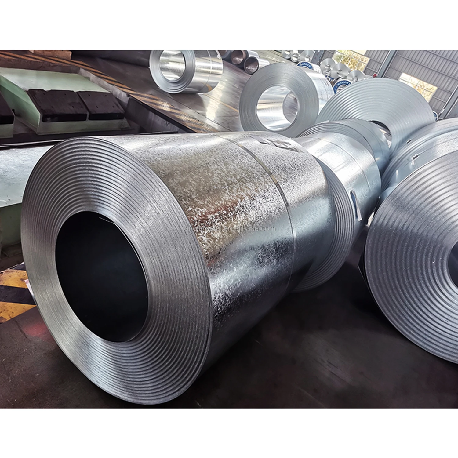 Top quality  DX51D ZINC coated Cold Rolled hot dip galvanized steel coils for roofing and walling