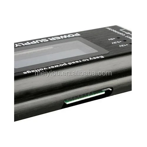 20 / 24 Pin PC ITX ATX BTX SATA LCD Computer Current Power Supply Voltage Tester