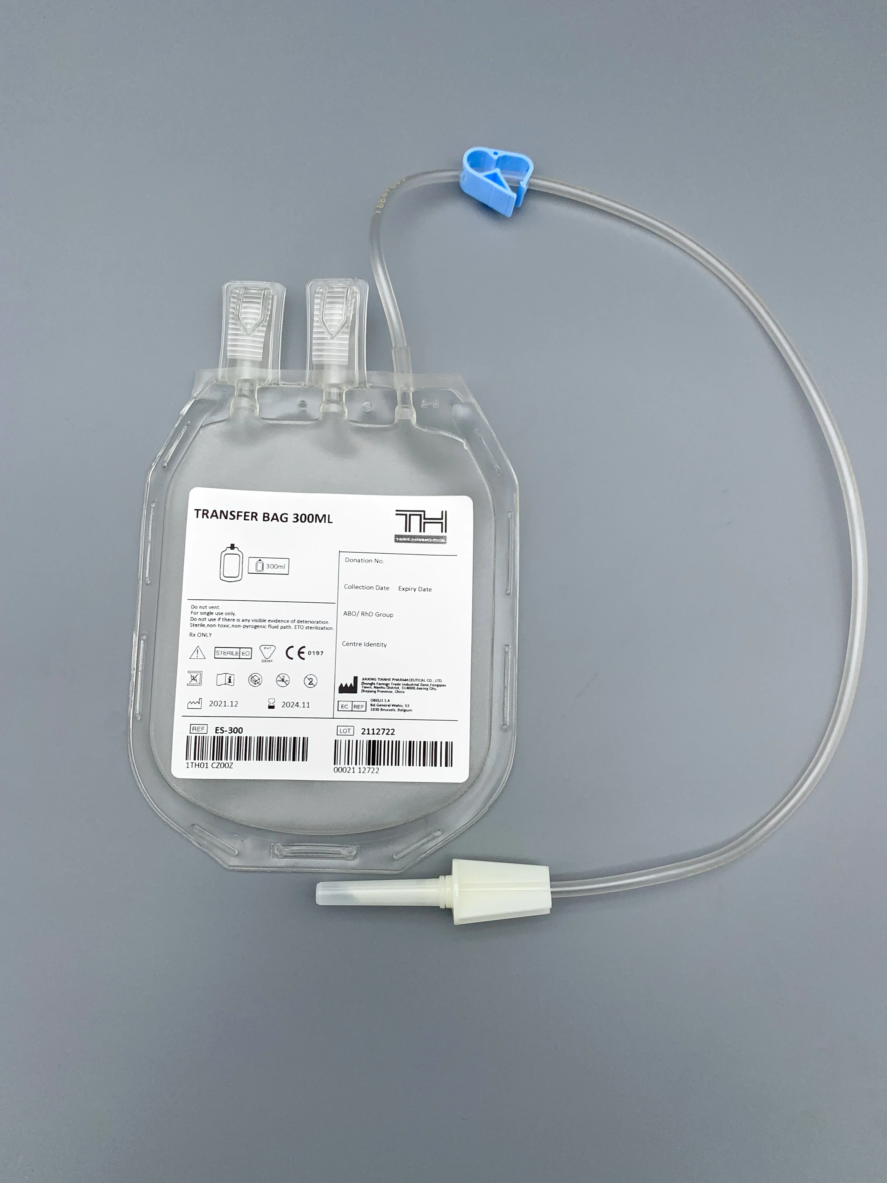 Medical Factory Directly Sale Transfer Blood Bag Single Double 150ml 300ml 600ml