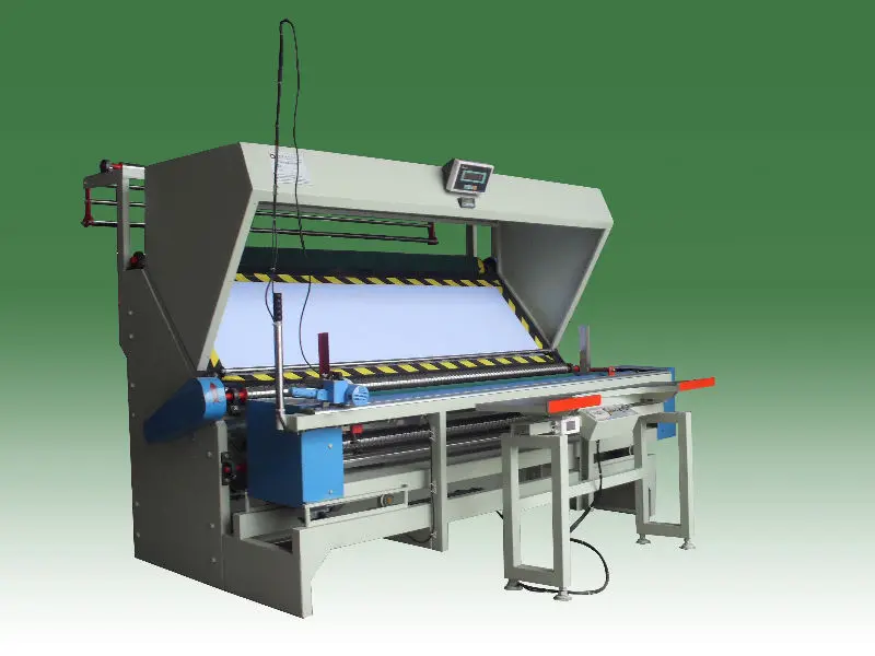 Машина для резки и осмотра ткани