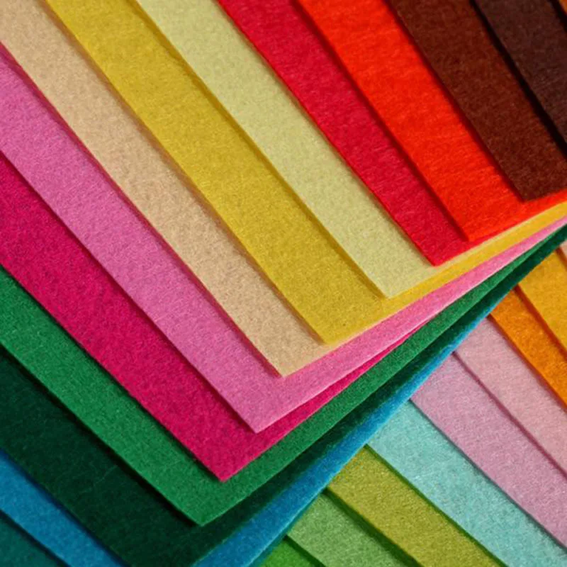 High quality cheap industrial polyest felt sheet wool felt non woven polyester felt fabric