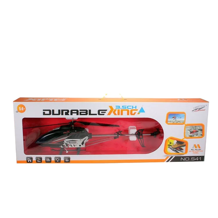 3.5 channel remote control helicopter with gyroscope and led lights