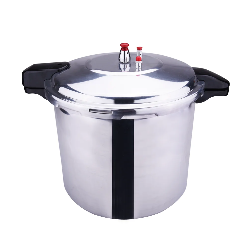 Aluminum 22L Pressure Cooker Large Commercial  General Use for Gas and Induction Cooker Pressure Valve Safety Valve Kitchenware