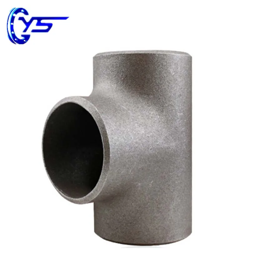 Carbon Steel SCH40 SCH80 STD Equal Tee For pipeline