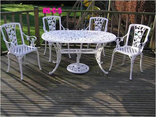 Trade Assurance  cast iron outdoor garden furniture /chair and table