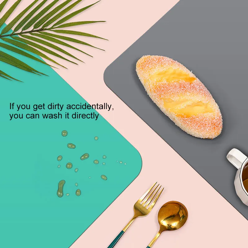 Wholesale Non-slip Kitchen Silicone Baking Mat Sheet Rubber Dough Baking Mat