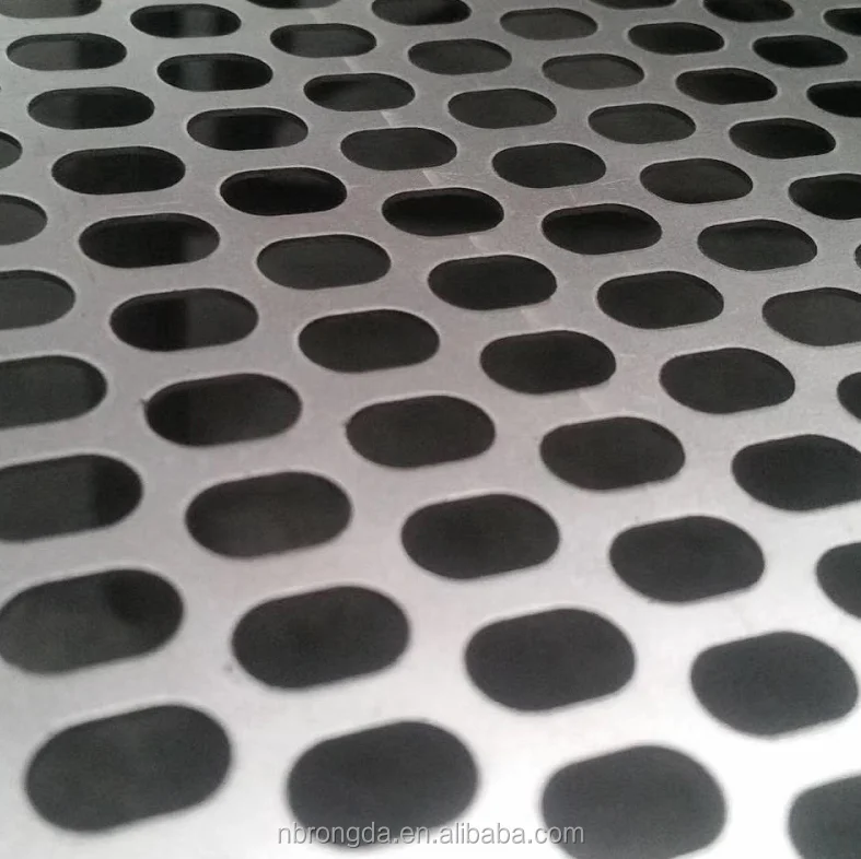  micro round hole perforated sheet in stainless steel 304 metal