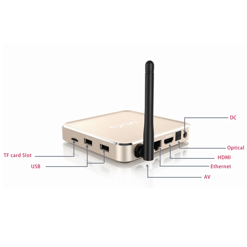 Set Top Box Oem Octa Core Dual Band Google Media Player 4k Smart Ott Tv Box