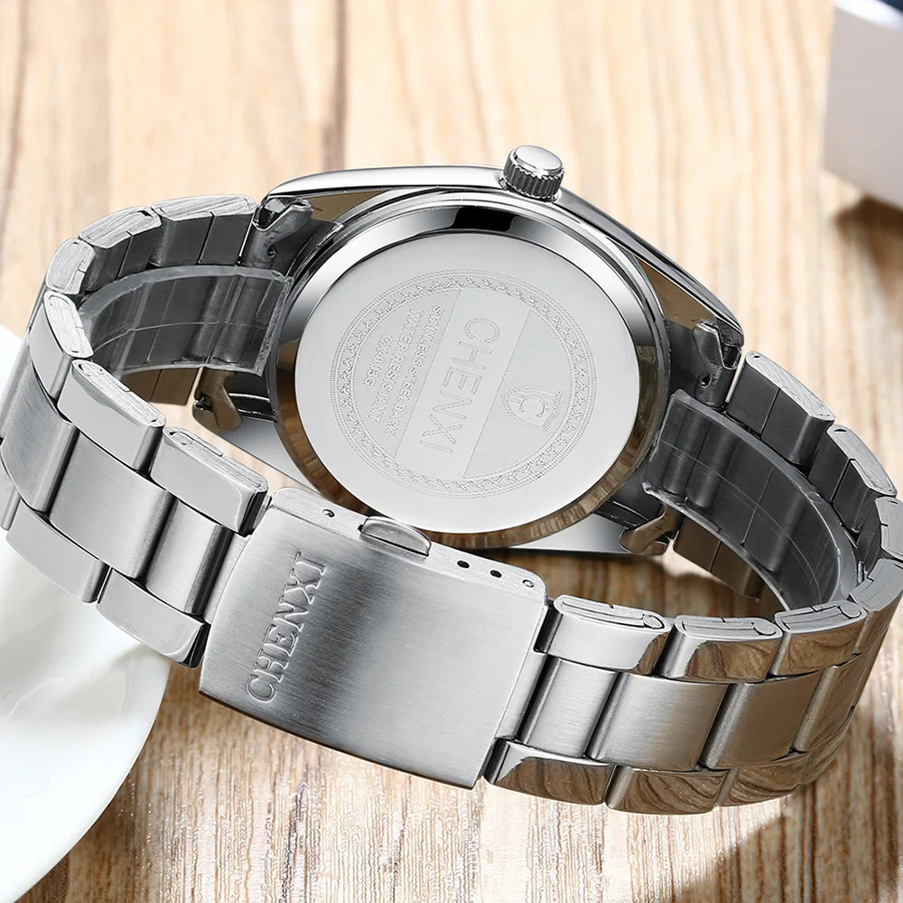 CHENXI 003A Factory Custom Logo Watches Couple Fashion Quartz Wrist Watch Cheap Prices Low Clock Hand Watch