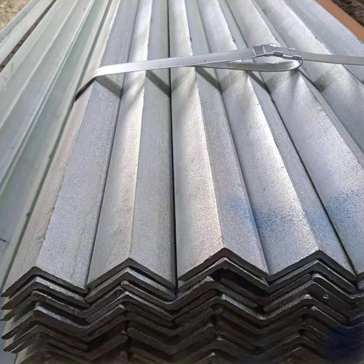 Hot Sale 50*50*5mm Mild Steel L Angle Bar Price per kg Black Iron Angle Bar