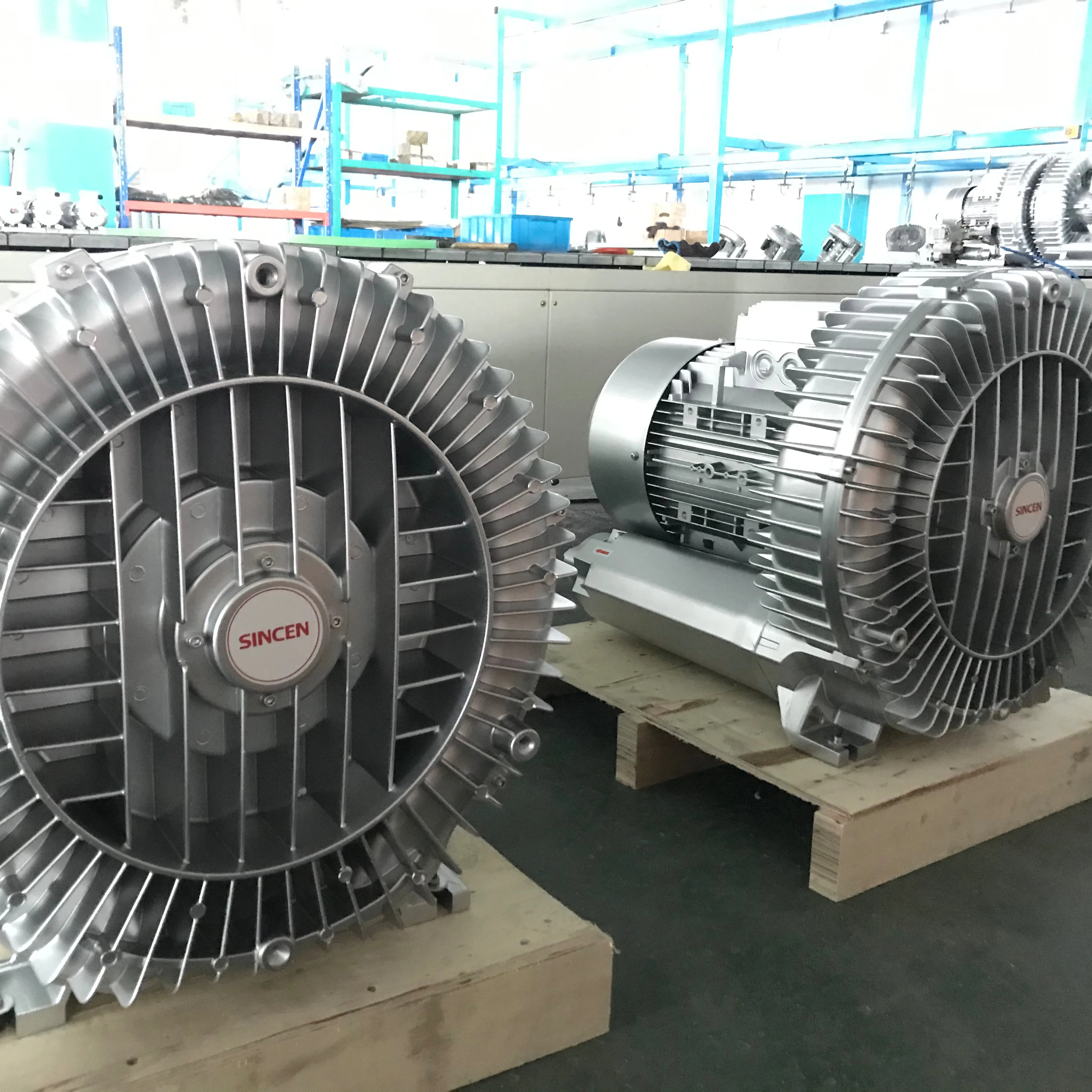 SINCEN Regenerative Blowers and ring blower  for flour mill air knife blower 15HP 11KW 380v