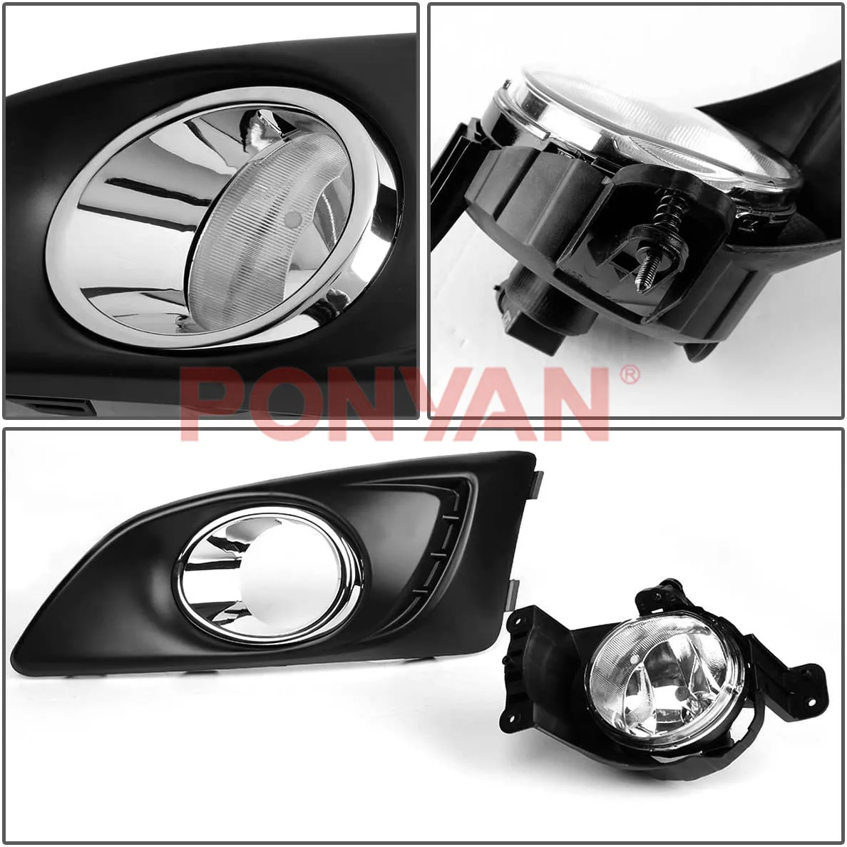 OEM Противотуманные фары для 2012-2016 Chevy Sonic/Aveo Прозрачный бампер противотуманные + переключатель проводка пара PENTAIR водонепроницаемый