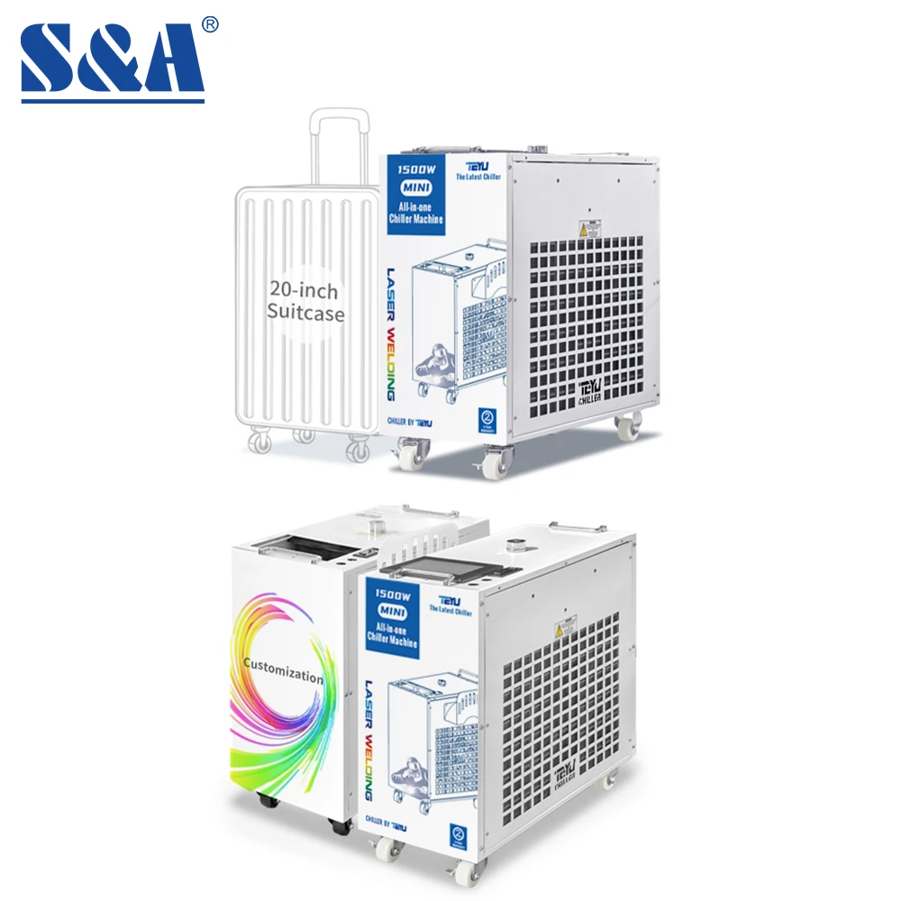 Laboratory Enfriador De Agua Industrial Water Cooling System Handheld Laser Welding Chiller