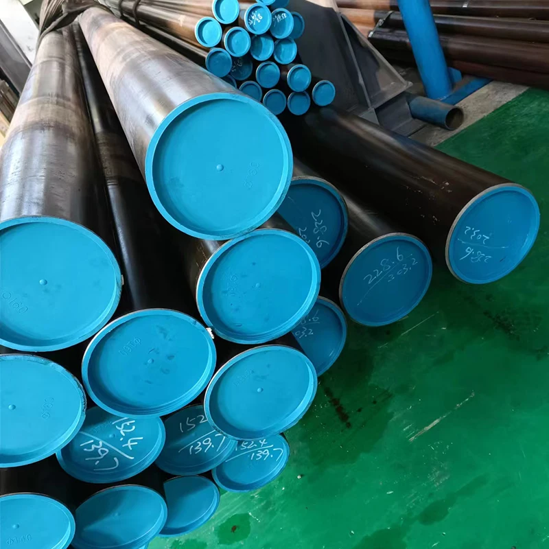 ST52  CK45 SAE4140 Seamless Hydraulic Cylinder Honed Steel Tube