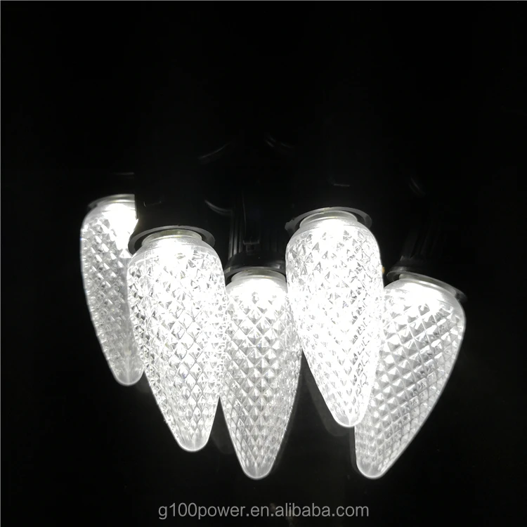 Высокое качество замена C9 светодиодные Рождественские лампочки коммерческих