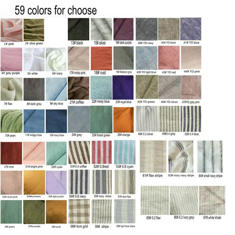 Factory wholesale Custom Linen Product bedding set 100% pure bed linen bed sheets french flax linen bedding