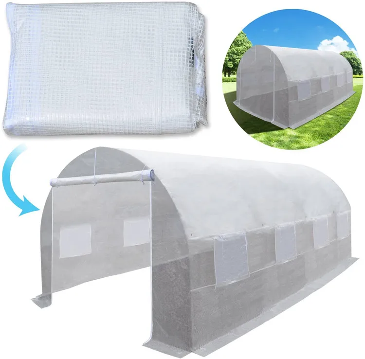 
China outdoor plastic dome tunnel greenhouse for sale 6x3x2m 