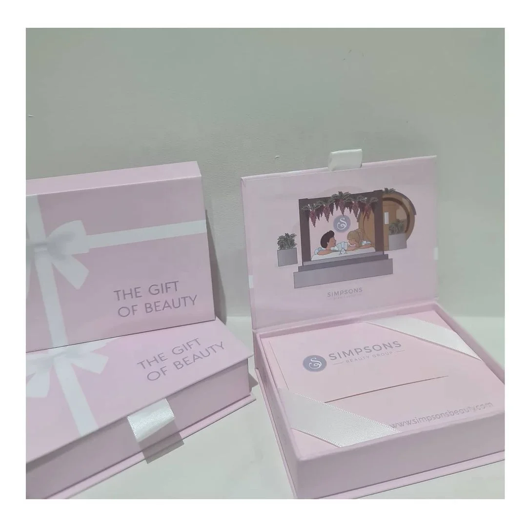 VIP Credit Business Card Boxes Luxury Gift Paper Cardboard Box For Wedding  invitation Card Packaging