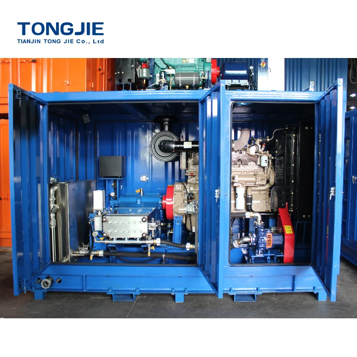 Factory supply high pressure water jet blasting system for metallurgy descaling Cold phosphorus removal