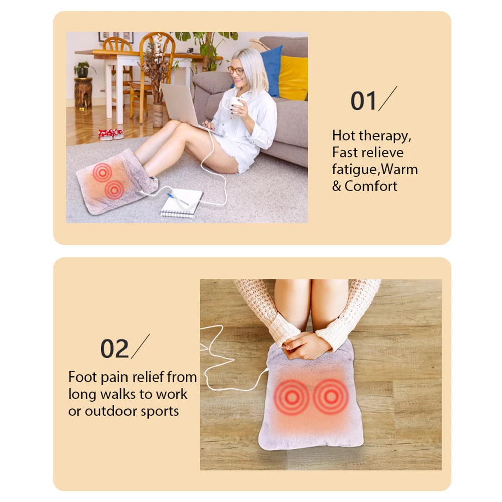 Foot Warmer for Bed Relieves Painful Cramps