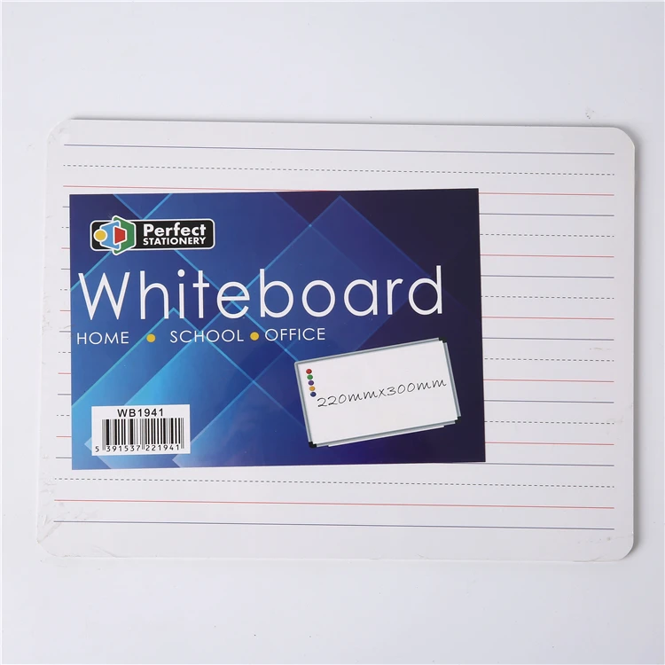 22x30cm Kids Portable Dry Erase Lapboard 2 Sided Blank Dry Erase Board Custom For Classroom