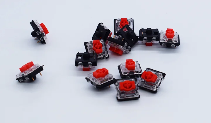 Новое поступление GATERON KS-27 3 pin синяя красная коричневая низкий профиль механическая клавиатура