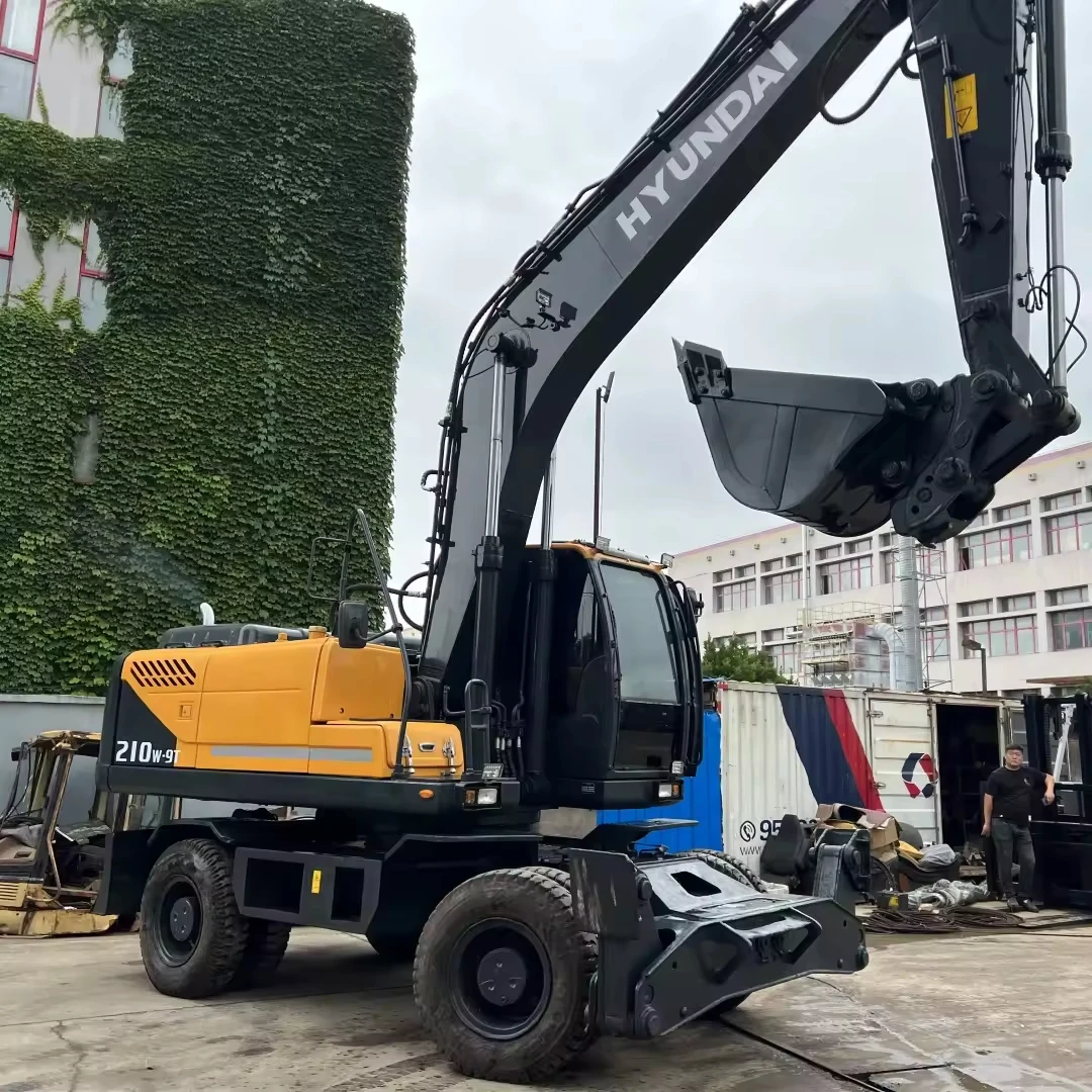 Good Quality South Korea 13 ton Hyundai 1350 excavator good price 210 used hyundai excavator for cheap sale