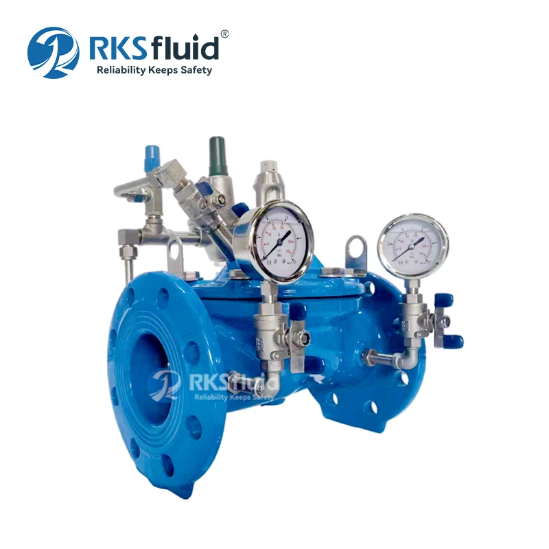 Factory price DN100 DN200 Water Level Control Valve Ductile Iron Flange Float Control Valve PN10 PN16 for Water