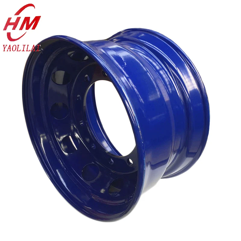 Truck wheel rims manufacturer 22.5x11.75 inch steel rims match 13R22.5 tires