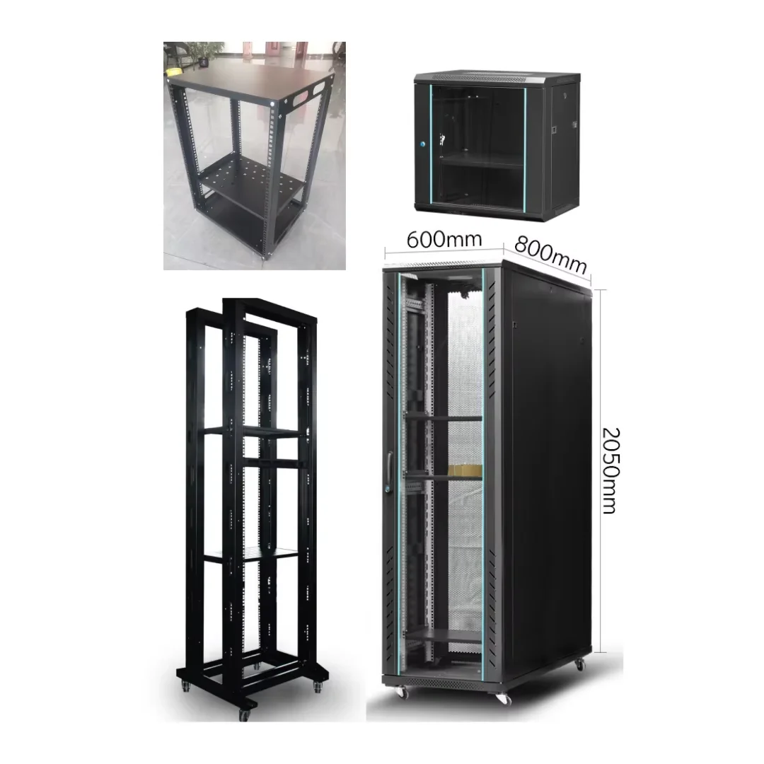 4u 6u  9u 12u 15u 22u 26u 32u 42u Full Range of Server Racks: Open-Frame, Cabinet, and Wall-Mount Options to Meet Your IT Needs