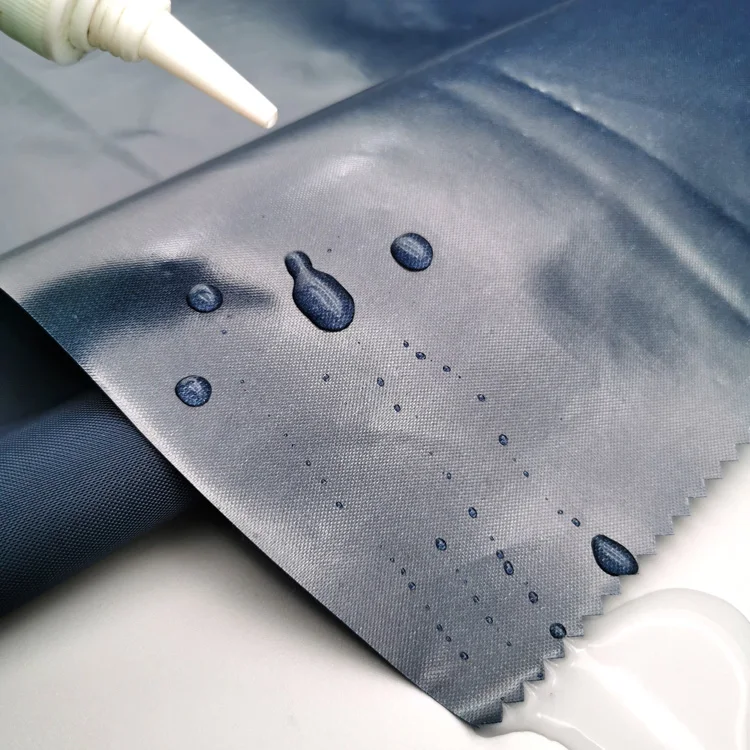 high density waterproof  210D nylon fabric with one side tpu TPU coating 100% nylon oxford tent fabric for tent/Canopy/Bag