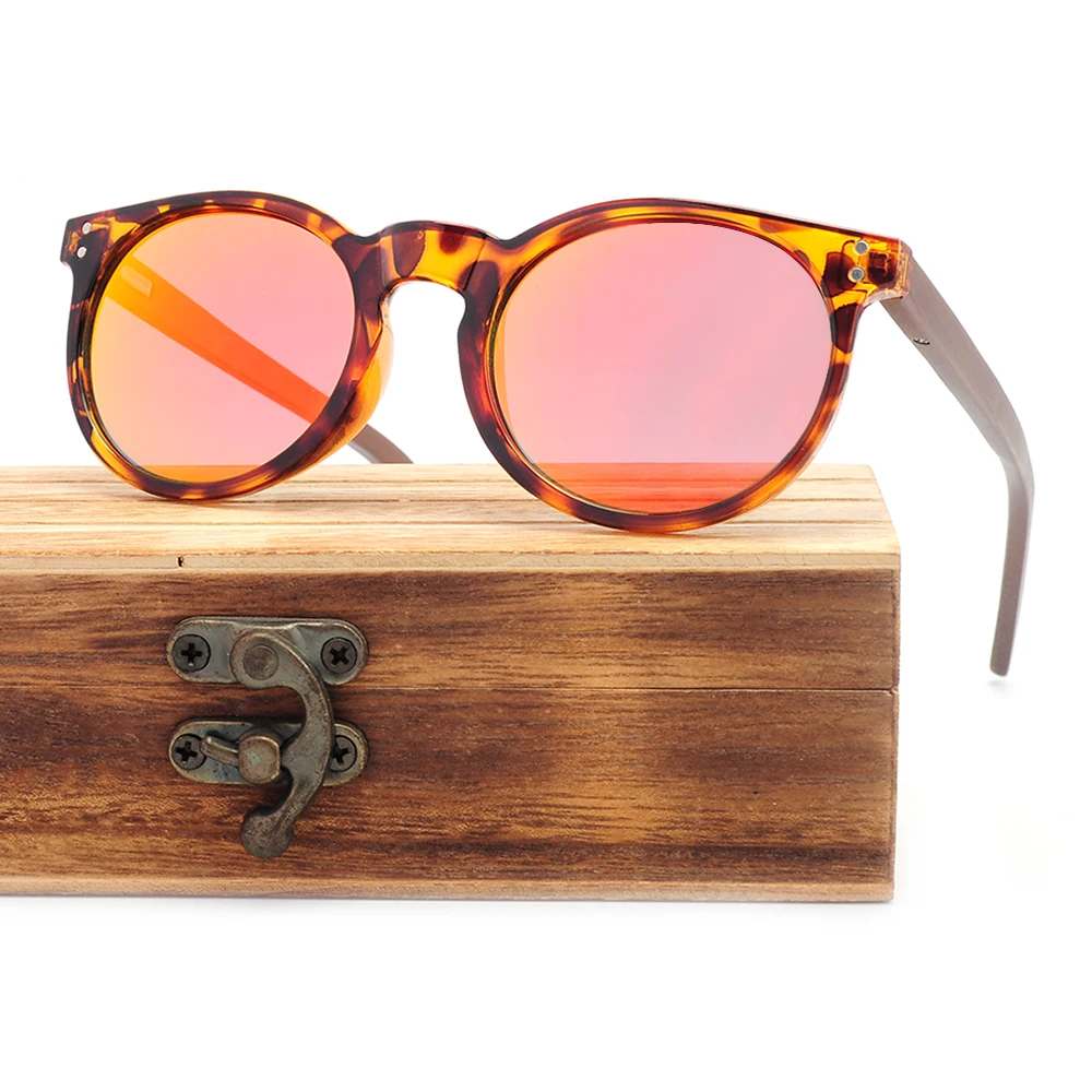 Best selling sunglasses in summer 100% natural bamboo promotion recyclable sun glasses