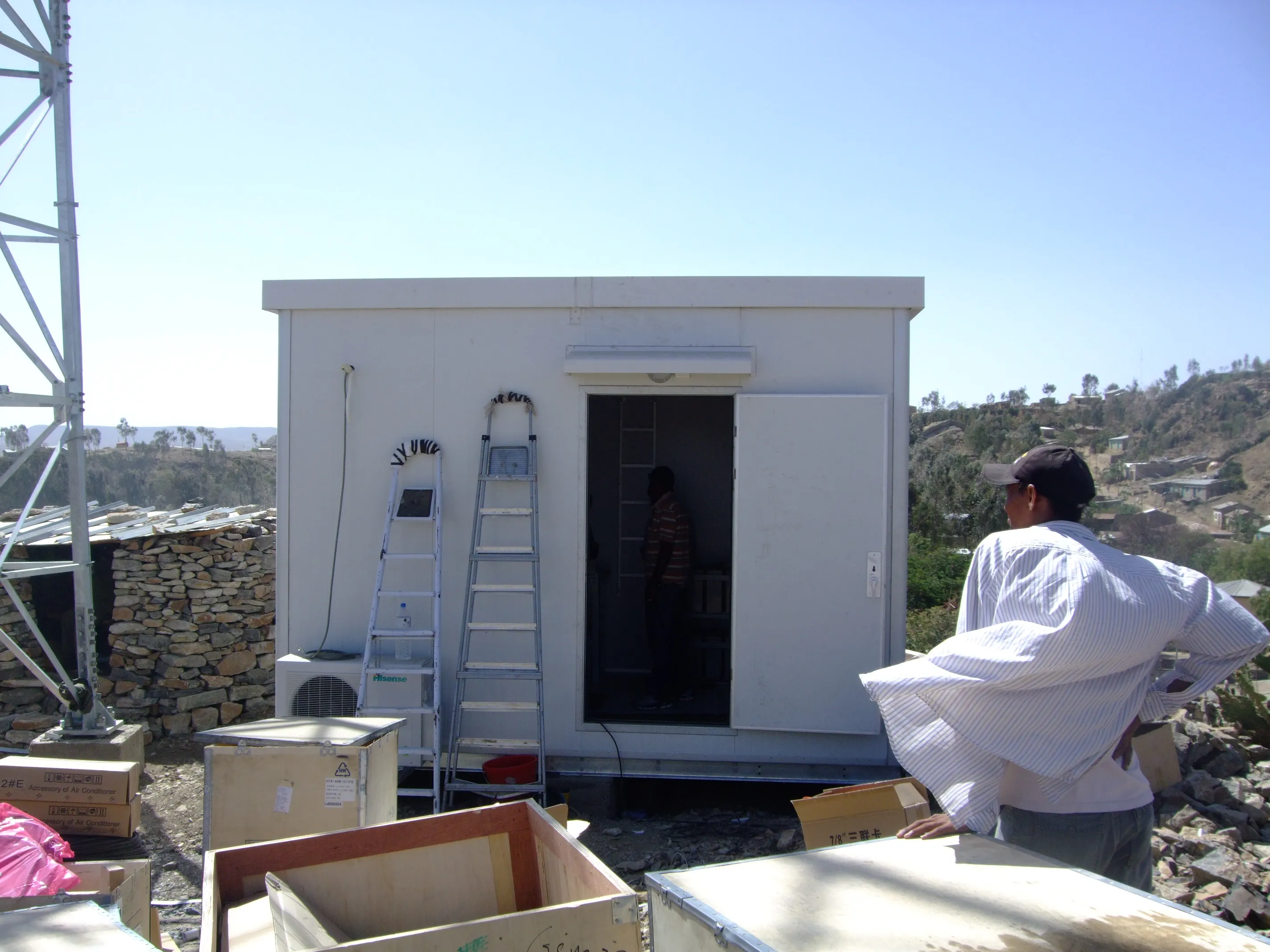 Telecom укрытие для телекоммуникационная башня сайта