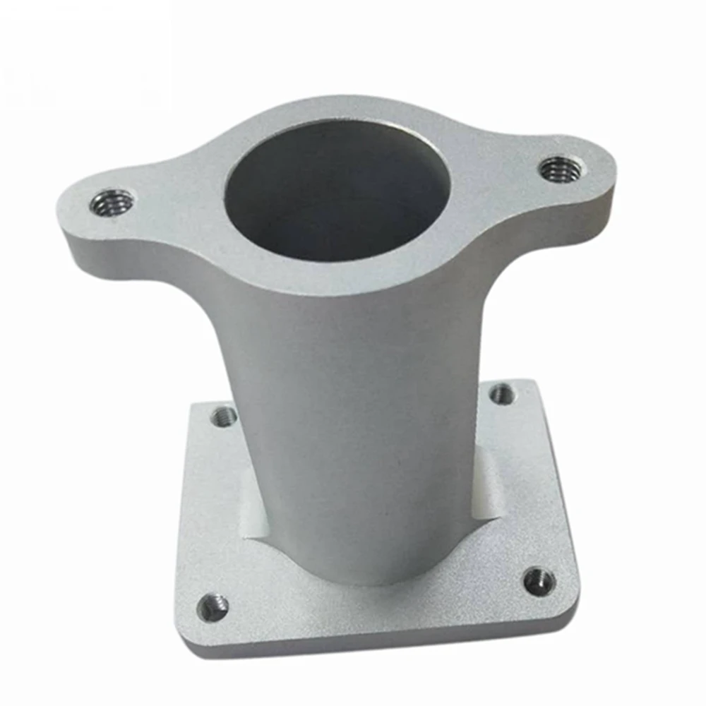 Professional Aluminum Casting Pneumatic Valve Parts Pipe Connector Joints Gravity Casting
