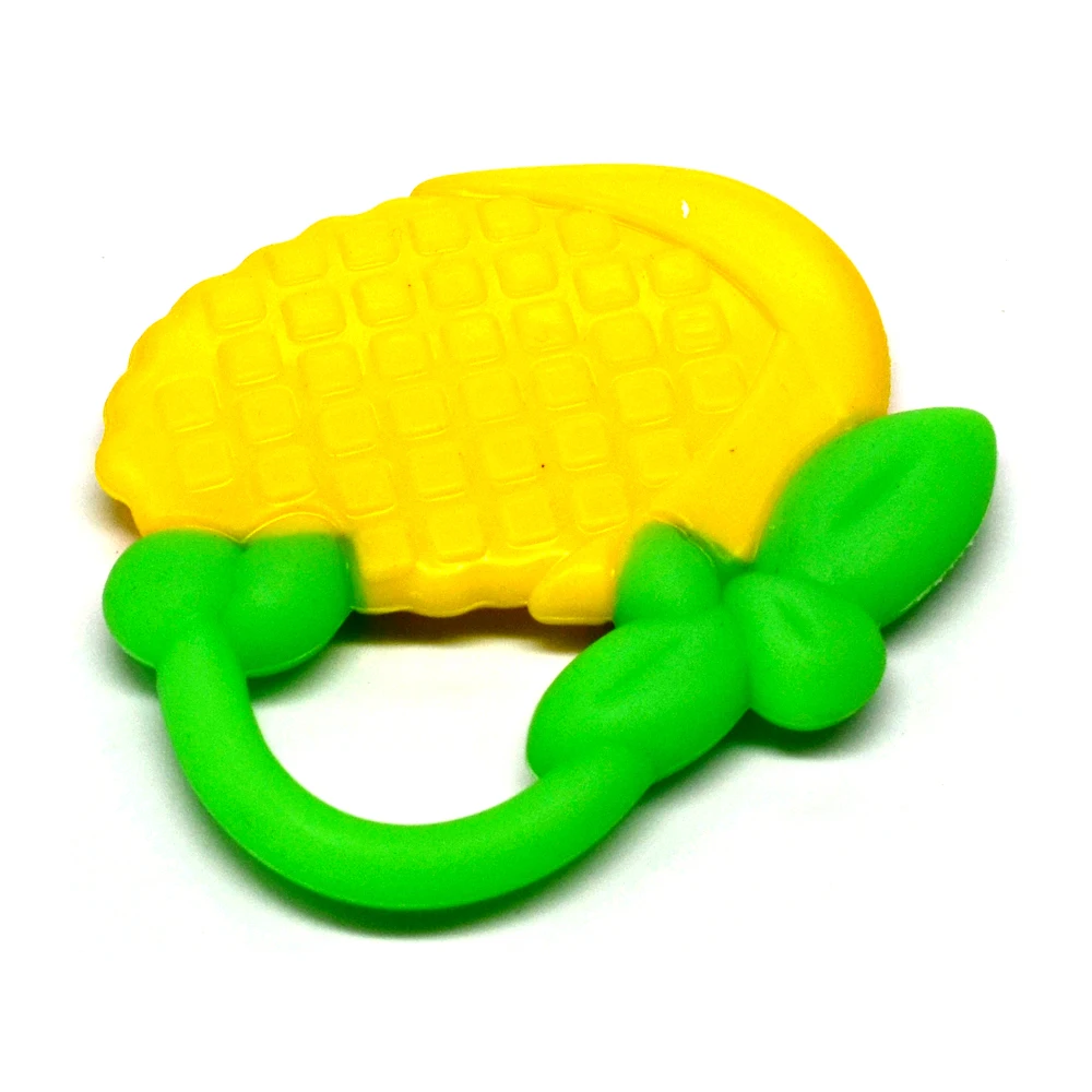 
Wholesale silicone fruit shape baby teether infant chewing toys natural organic teether 