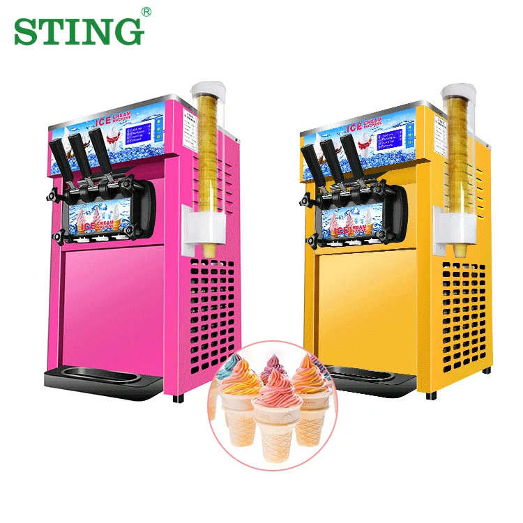 Buy Mini Commercial Electric Batch Freezer Hard Softy Ice Cream Making Maker Machine Price