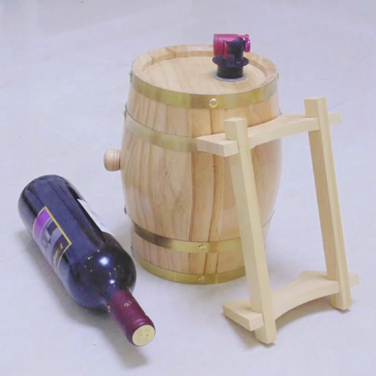 red color 5 liter used oak wine barrels