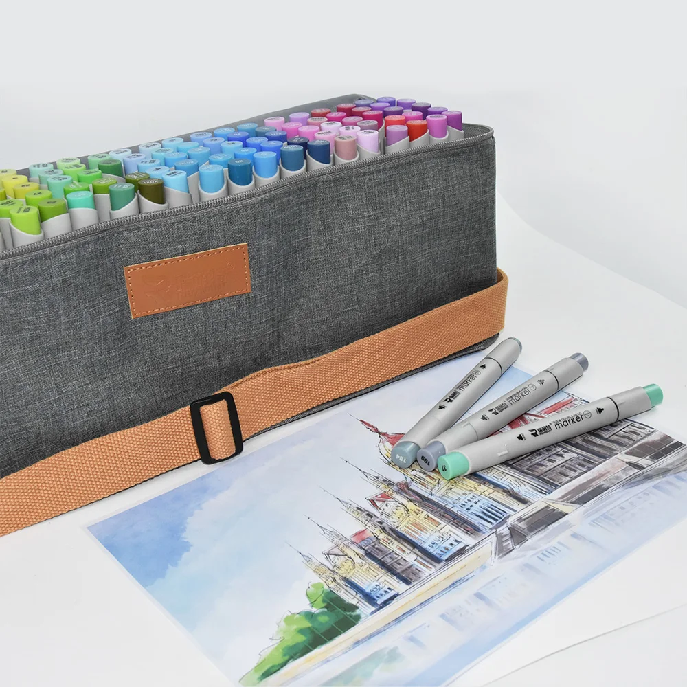 80 colors Factory Supply Alcohol Based Ink Artistic Drawing Permanent Paint Sketch