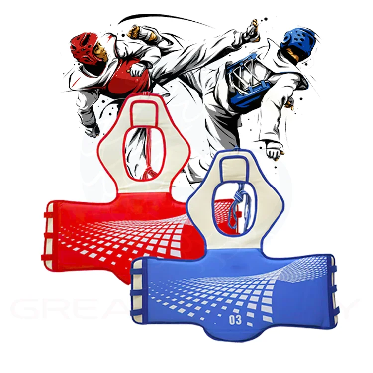 WT standard Taekwondo Electronic Protective Gear High quality PU material Taekwondo Electronic Foot Cover custom dobok taekwondo