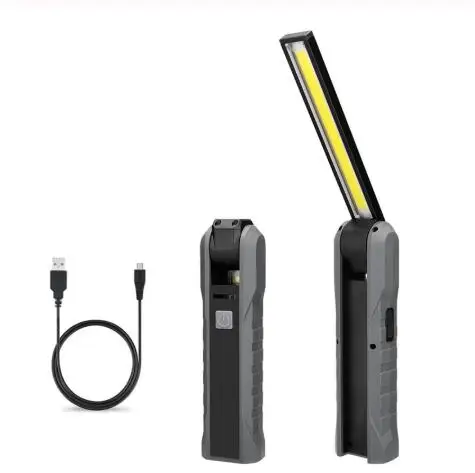 LED COB Rechargeable Movable Work Lights Multi-functional Folding Emergency Lights Inspection Lamp Portable Cordless Worklight