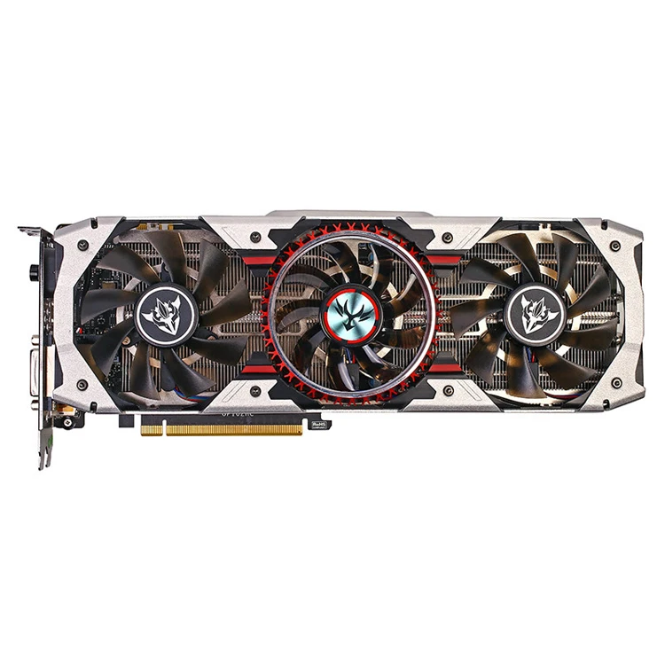 Игровой графический процессор iGgame Gtx 1080 Ti Vulcan AD 11GB 352bit Geforce