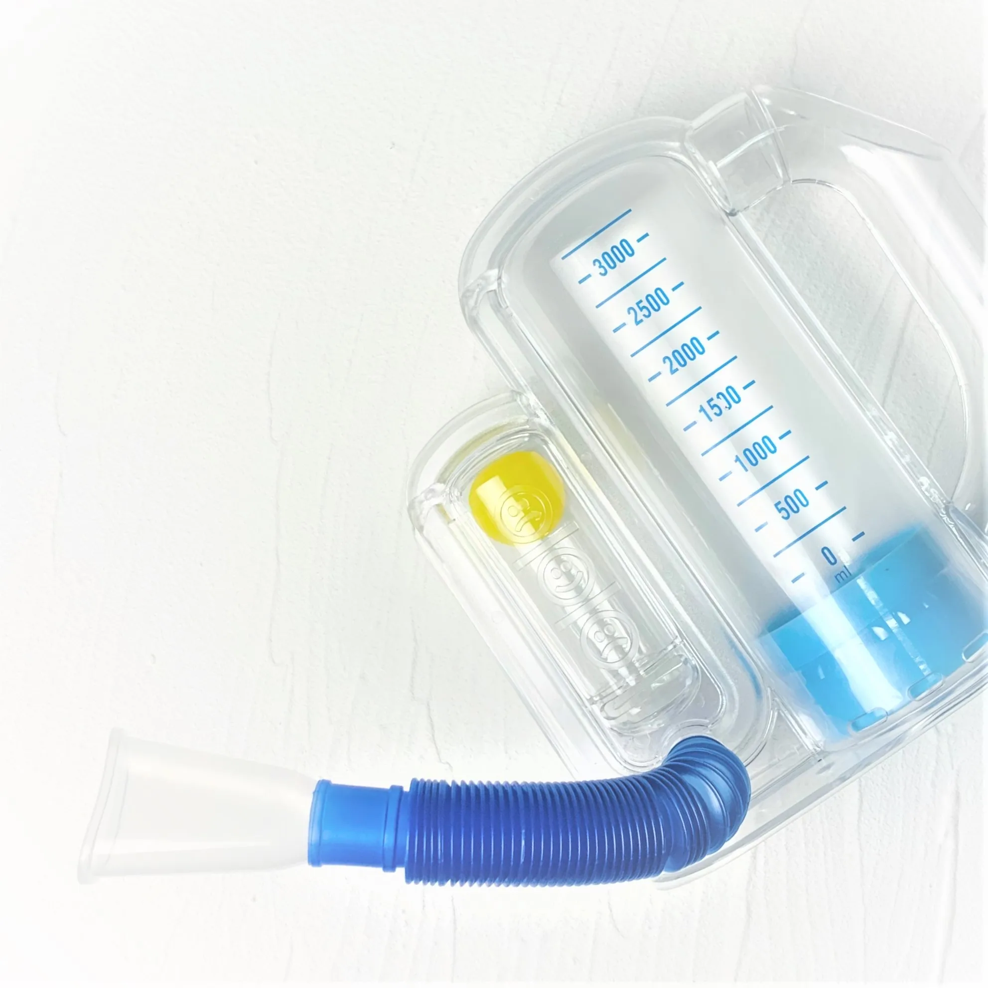 CE/ISO  Single Volumetric Incentive Spirometer Single Ball-3000ML Lung Spirometer