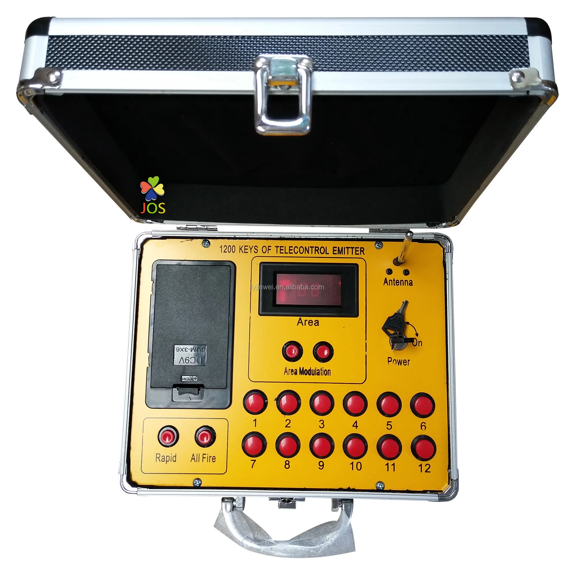 hot sale 1200 channel  12 v wireless remOte control for   rapid fire and fire all  fireworks firing system