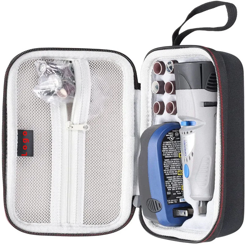 Hard protective shockproof zipper travel carrying case for volt cordless two-speed rotary tool (The rotary tool is not included)