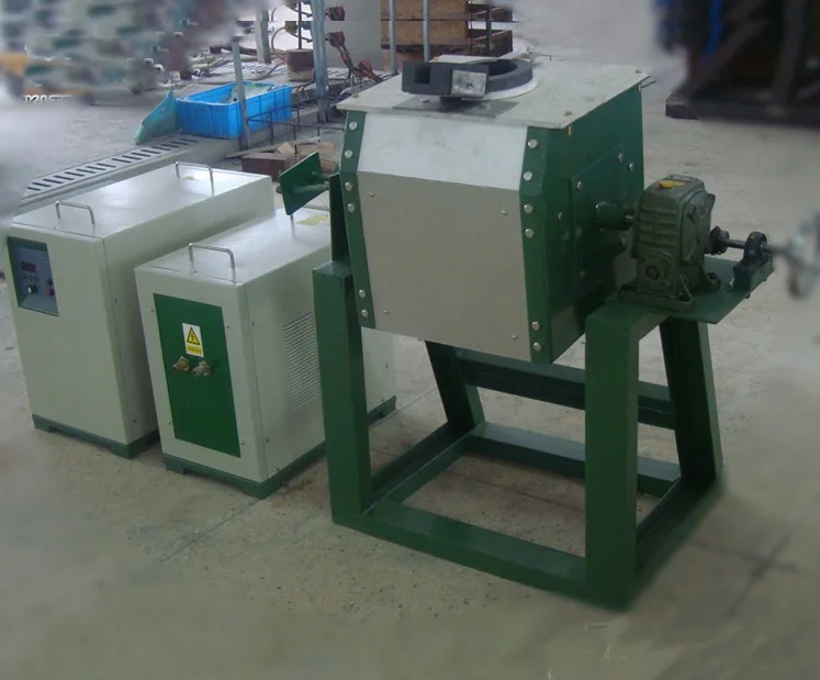 Small induction 10kg 20kg 30kg 40kg 50kg stainless steel melting furnaces for sale