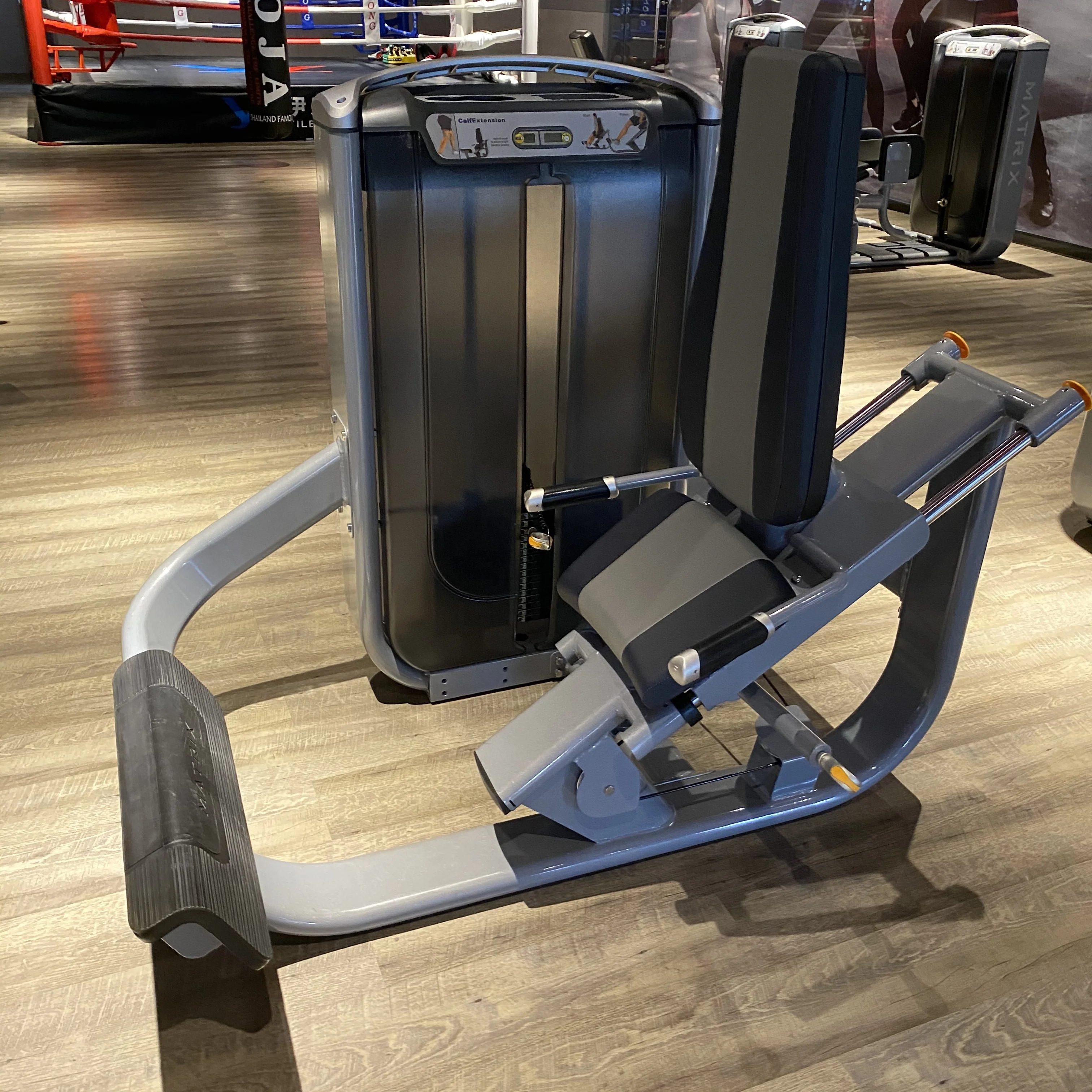 Professional Commercial Gym Fitness Equipment Pin Loaded Workout Machine A7-57 Calf  Extension