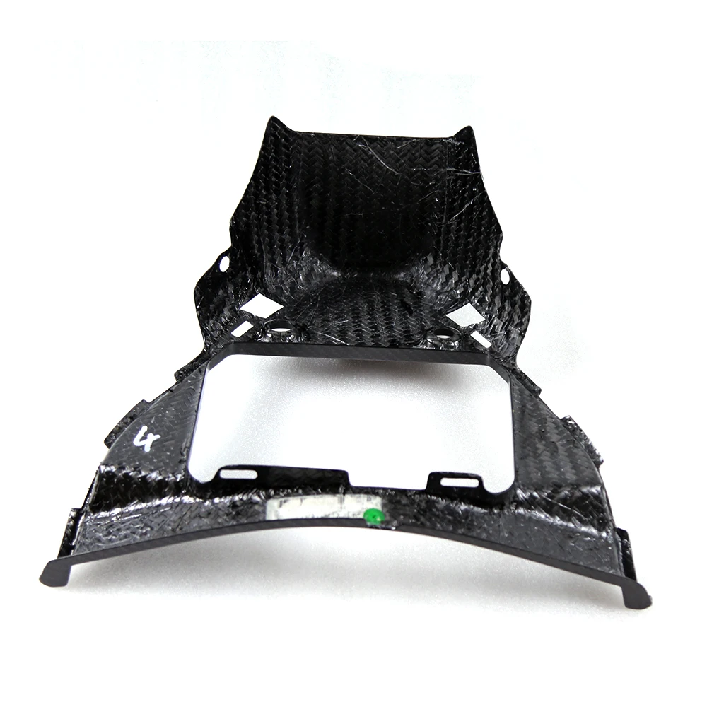 100% Dry Carbon Fiber Motorcycle Radiator Protector Fairing V Panel V-Panel Radiator Guard for Yamaha R1 R1M 2015 2016 2017 2018