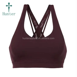 China Newest Product Latest Fashion Body Shaping Stylish Sport Hot Model Bra